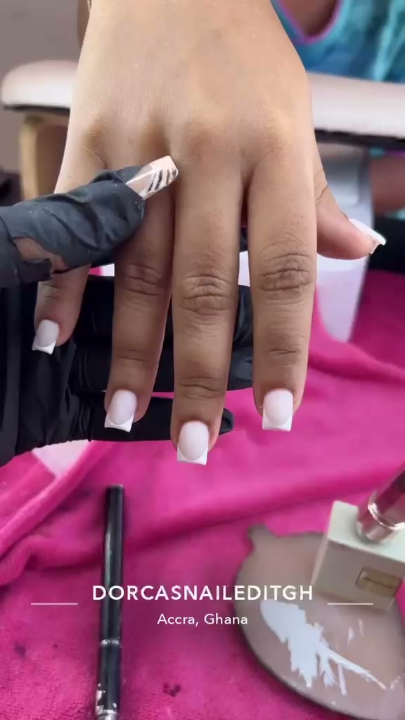 Elegant nail art with embellishments